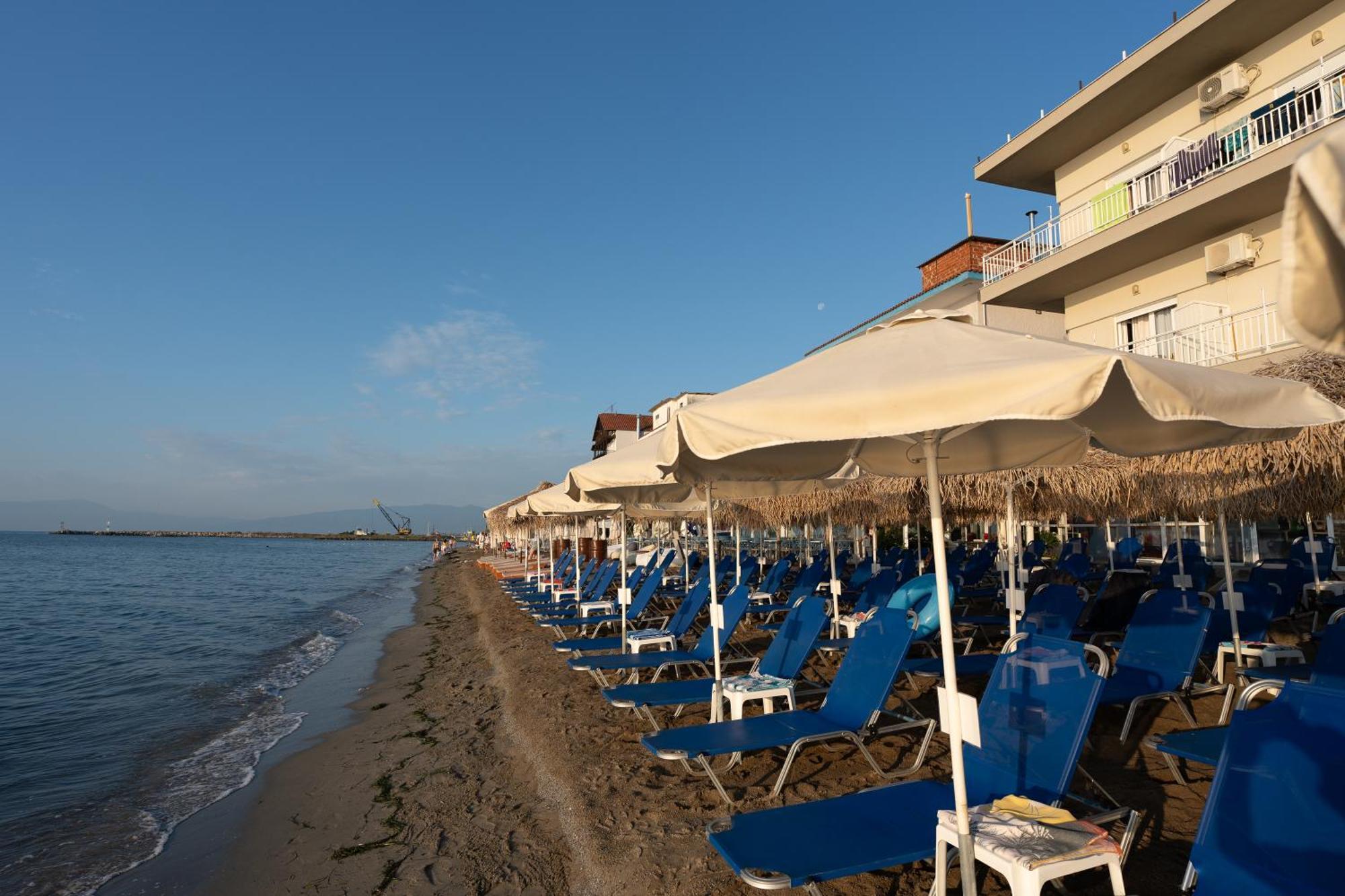 Hotel Galaxias Paralía Buitenkant foto